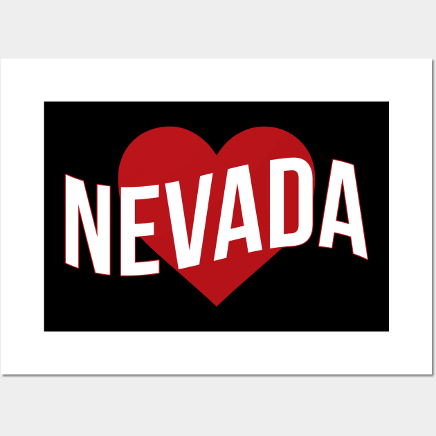 Nevada Love Wall Art by Novel_Designs